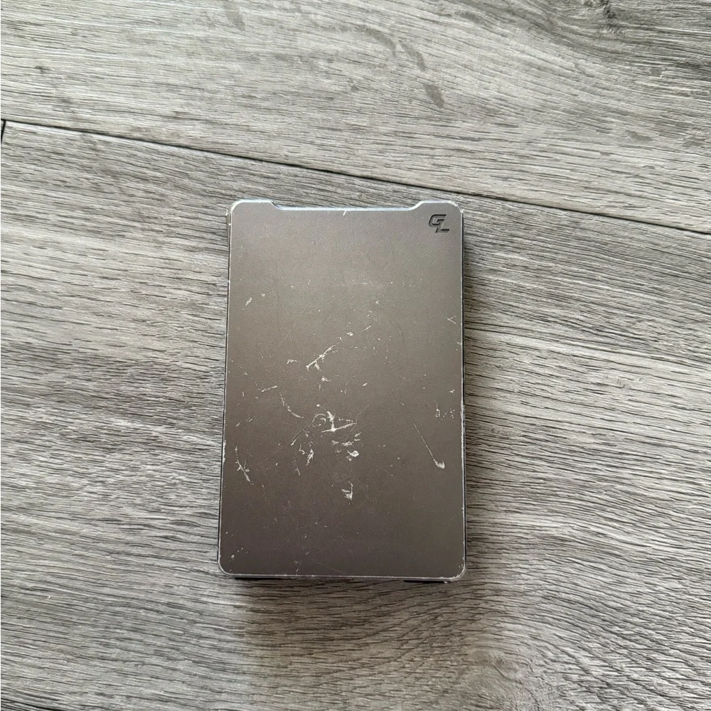 Elegant Black and Silver Money Clip